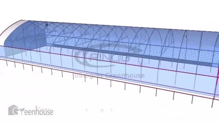 Trinog 温室ハーブ温室水耕栽培システムを備えた自動停電光遮断シェーディング スクリーン システム